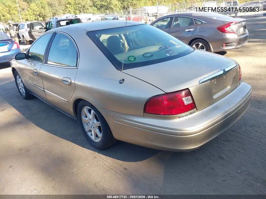 2001 MERCURY SABLE VIN 1MEFM55S41A650563 — фото 3