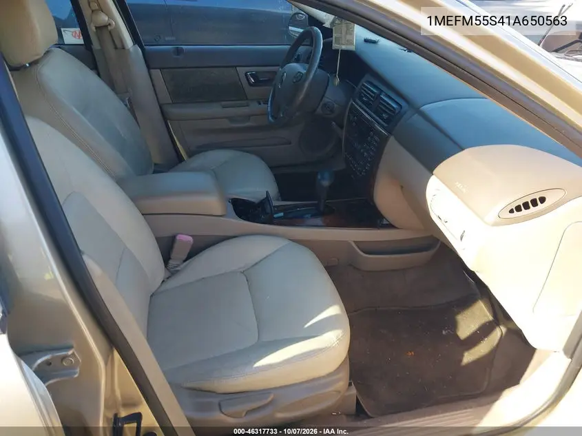 2001 MERCURY SABLE VIN 1MEFM55S41A650563 — фото 5