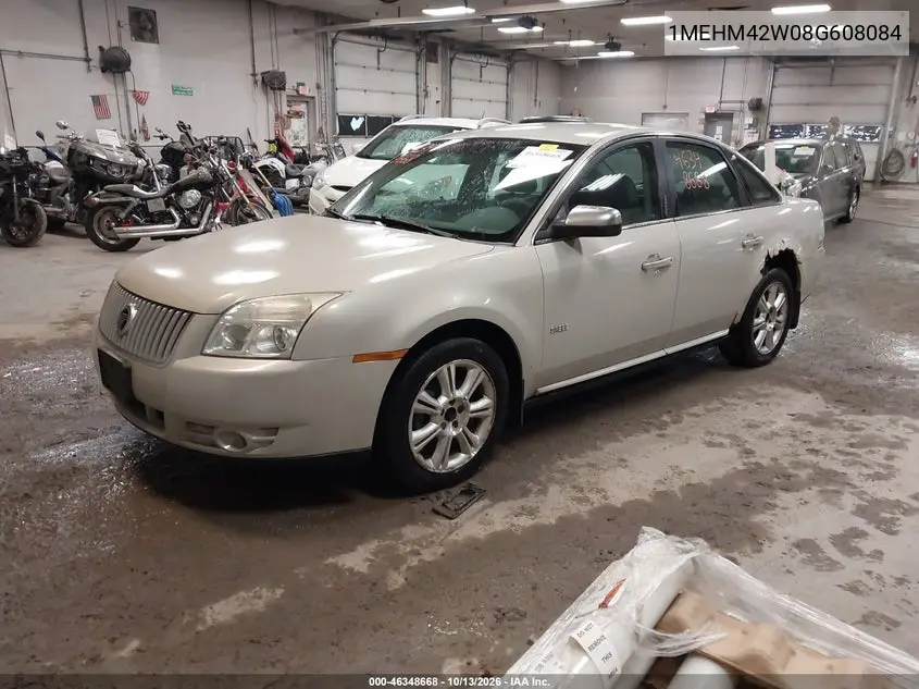 2008 MERCURY SABLE VIN 1MEHM42W08G608084 — фото 2