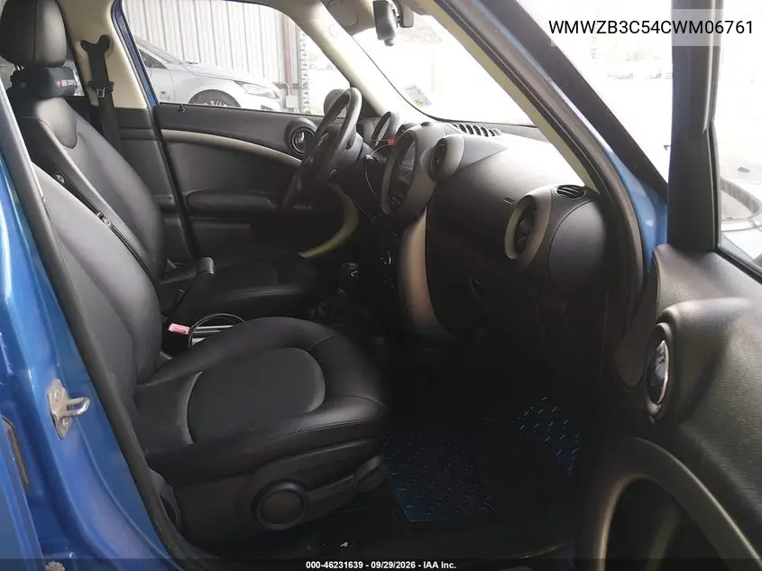2012 MINI COUNTRYMAN VIN WMWZB3C54CWM06761 — фото 5