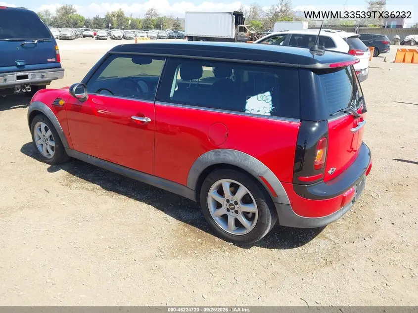 2009 MINI CLUBMAN VIN WMWML33539TX36232 — фото 3