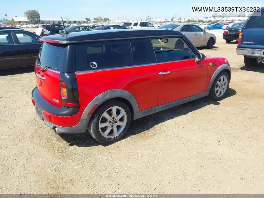 2009 MINI CLUBMAN VIN WMWML33539TX36232 — фото 4