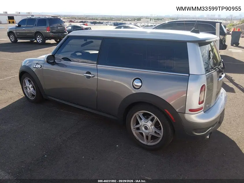2009 MINI CLUBMAN VIN WMWMM33599TP90955 — фото 3