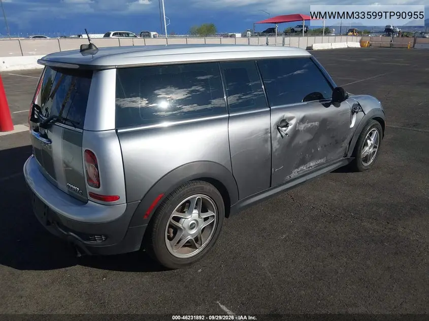 2009 MINI CLUBMAN VIN WMWMM33599TP90955 — фото 4