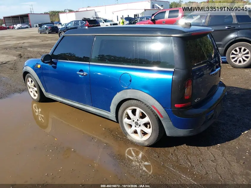 2009 MINI CLUBMAN VIN WMWML33519TN69045 — фото 3