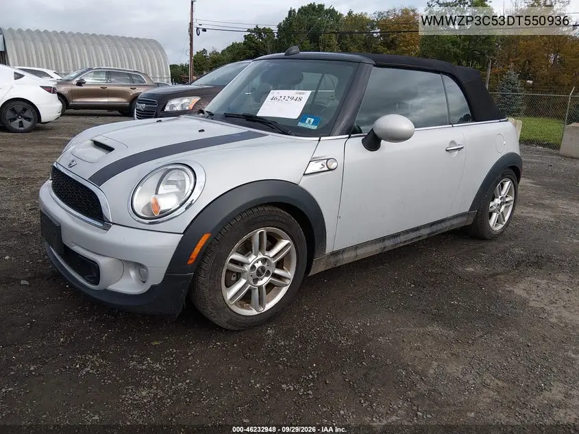 2013 MINI CONVERTIBLE VIN WMWZP3C53DT550936 — фото 2