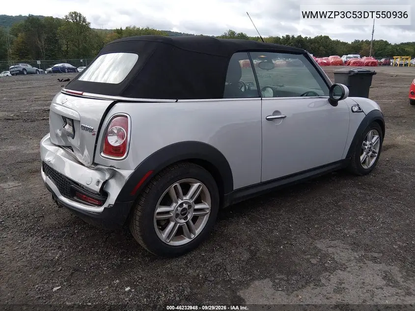 2013 MINI CONVERTIBLE VIN WMWZP3C53DT550936 — фото 4