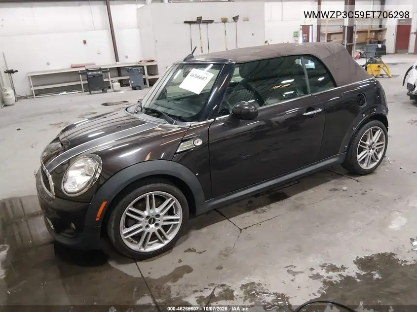 2014 MINI CONVERTIBLE VIN WMWZP3C59ET706298 — фото 2