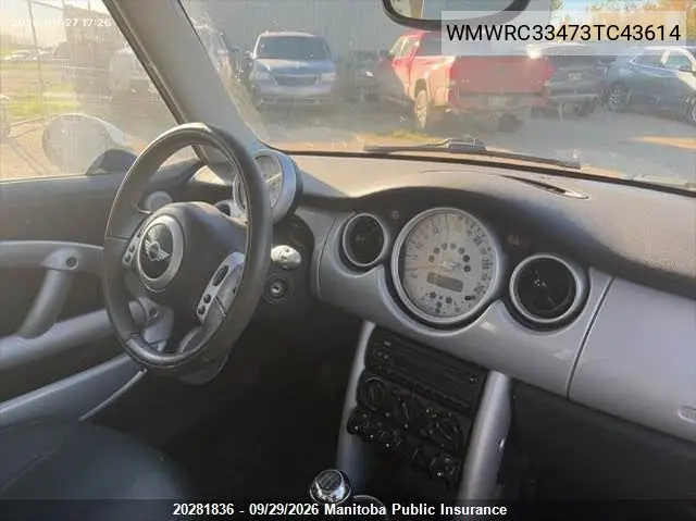 2003 MINI COOPER VIN WMWRC33473TC43614 — фото 5
