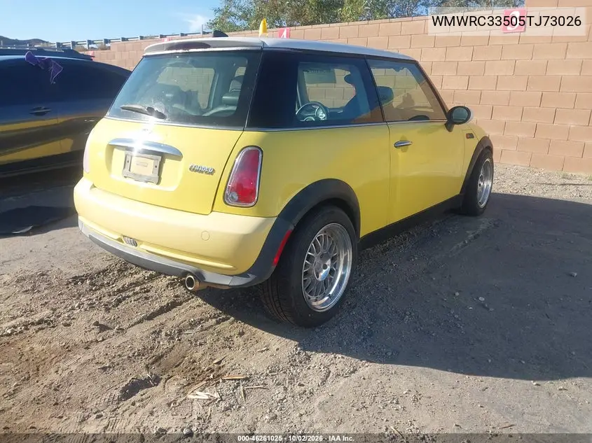 2005 MINI COOPER VIN WMWRC33505TJ73026 — фото 4