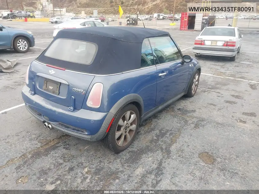 2005 MINI COOPER VIN WMWRH33435TF80091 — фото 4