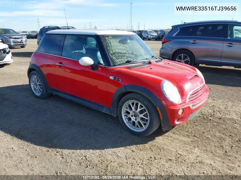 MINI COOPER 2006, VIN WMWRE33516TJ39656