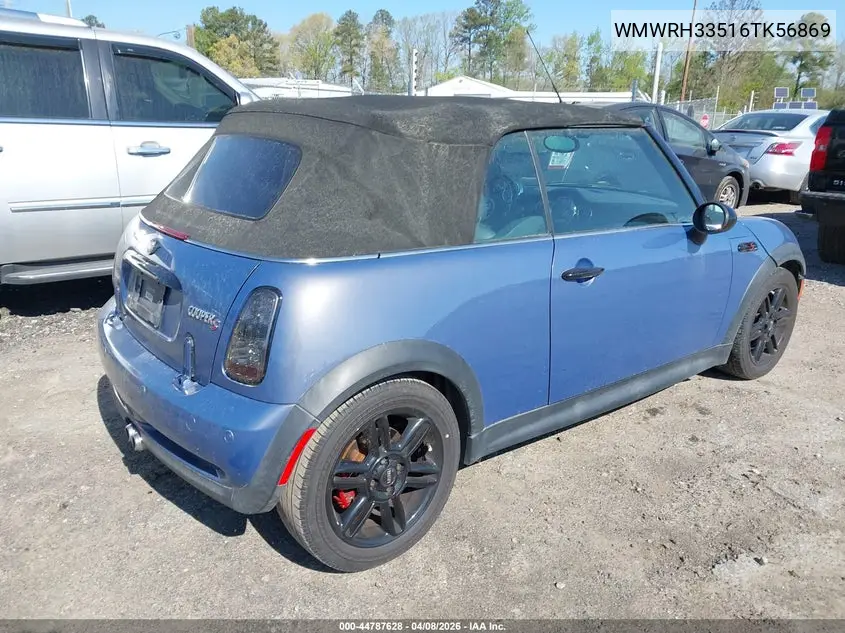 2006 MINI COOPER VIN WMWRH33516TK56869 — фото 4