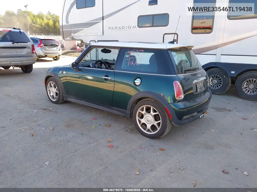 2006 MINI COOPER VIN WMWRE33546TL19438 — фото 3