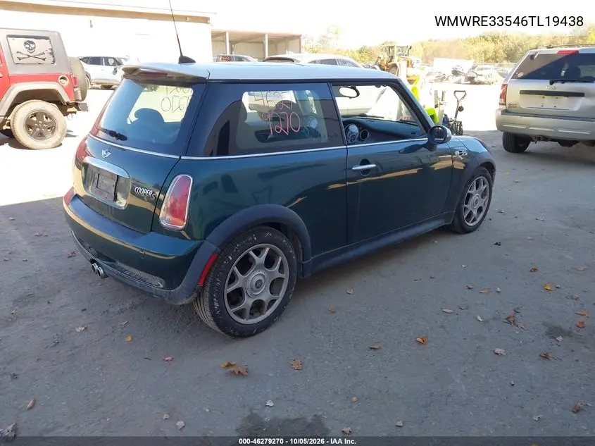2006 MINI COOPER VIN WMWRE33546TL19438 — фото 4