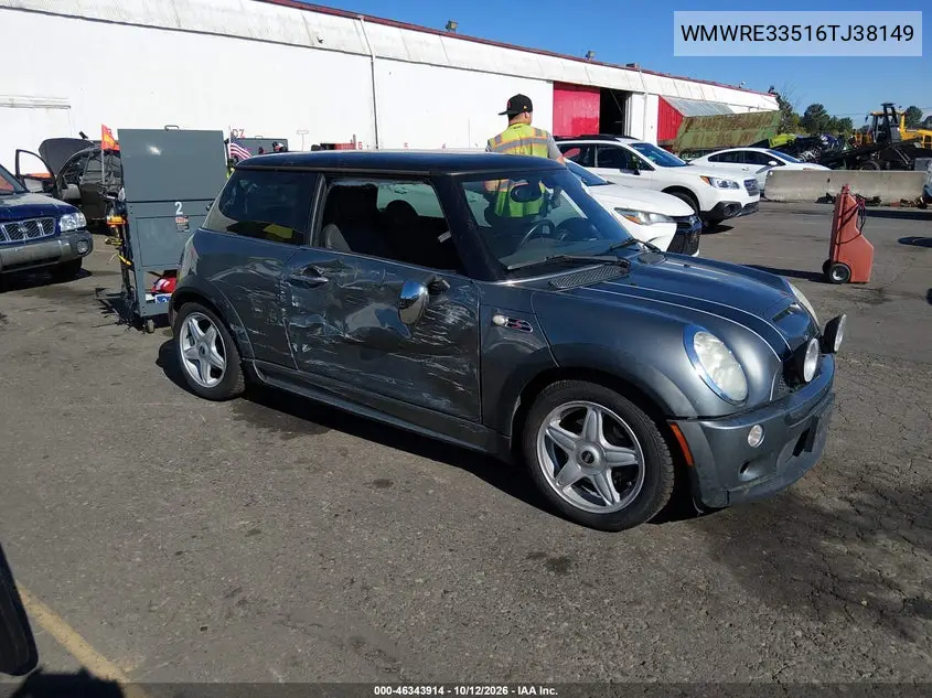 MINI COOPER 2006, VIN WMWRE33516TJ38149