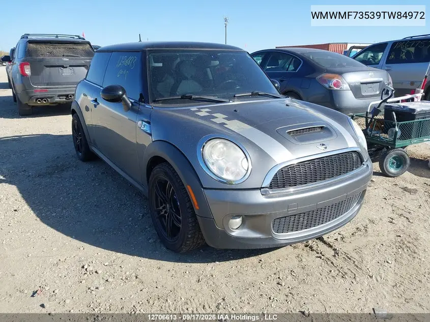 MINI COOPER 2009, VIN WMWMF73539TW84972