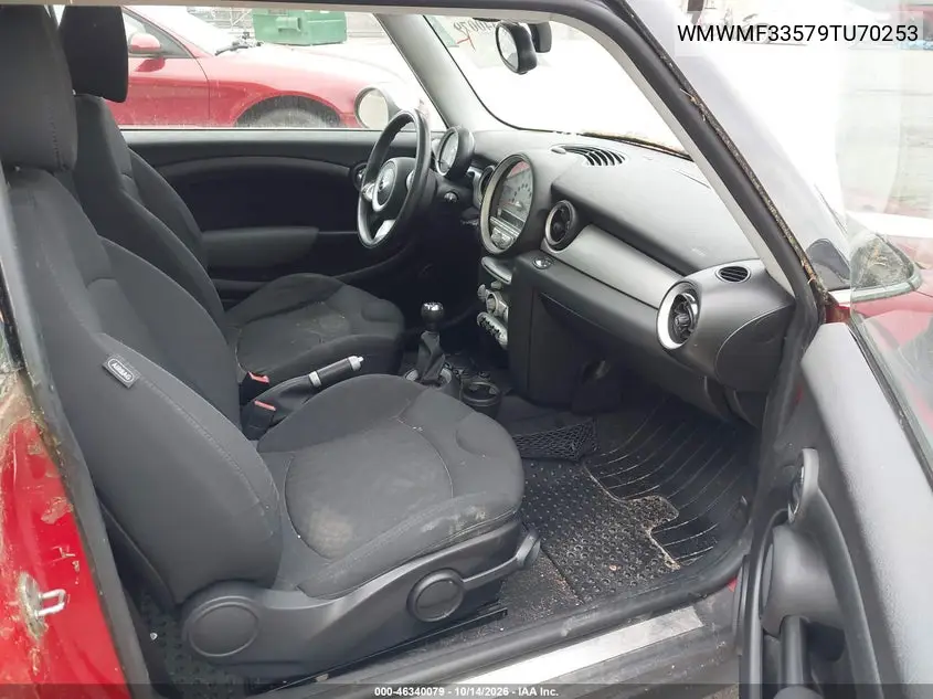 2009 MINI COOPER VIN WMWMF33579TU70253 — фото 5