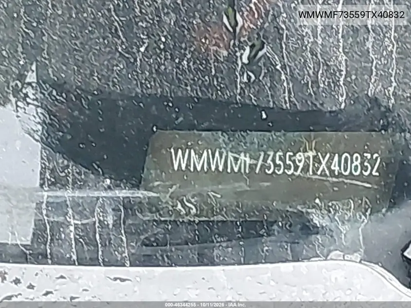 2009 MINI COOPER VIN WMWMF73559TX40832 — фото 11