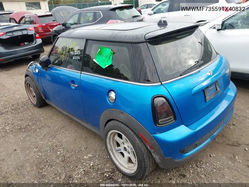 2009 MINI COOPER VIN WMWMF73559TX40832 — фото 3