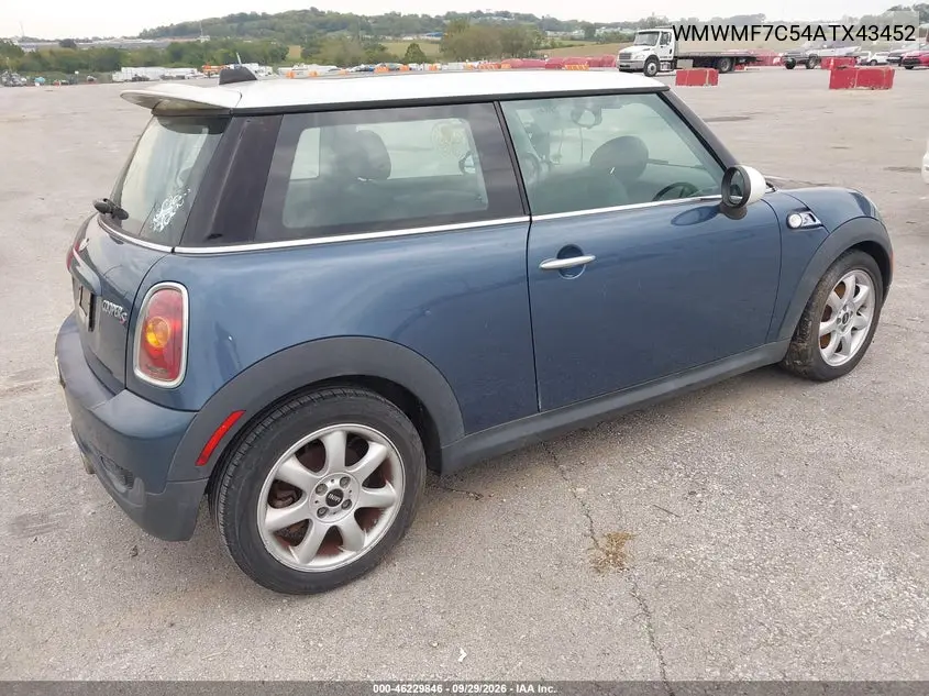 2010 MINI COOPER VIN WMWMF7C54ATX43452 — фото 4