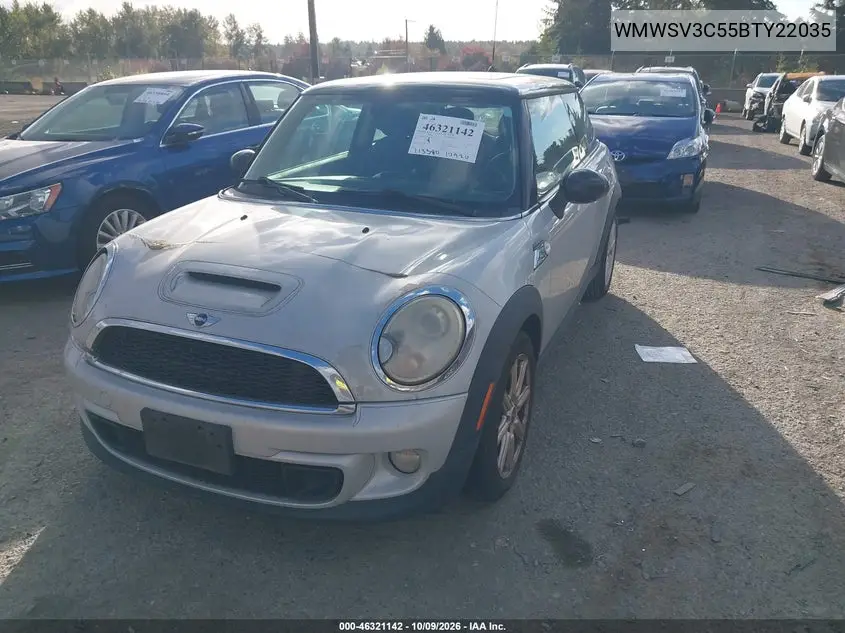 2011 MINI COOPER VIN WMWSV3C55BTY22035 — фото 2