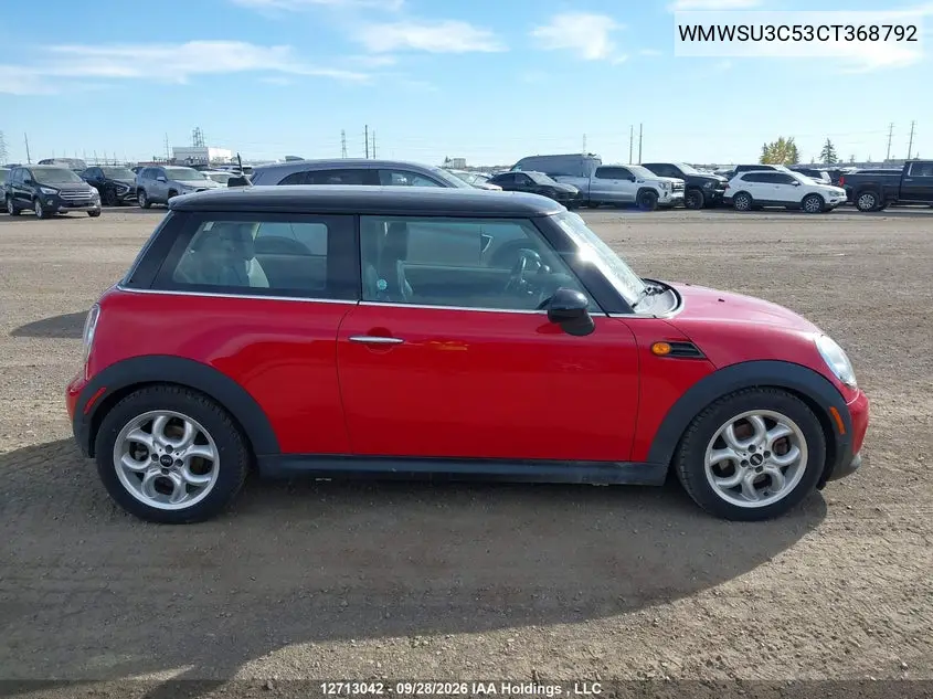 2012 MINI COOPER VIN WMWSU3C53CT368792 — фото 14