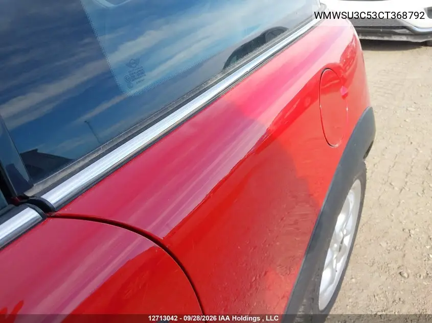 2012 MINI COOPER VIN WMWSU3C53CT368792 — фото 22