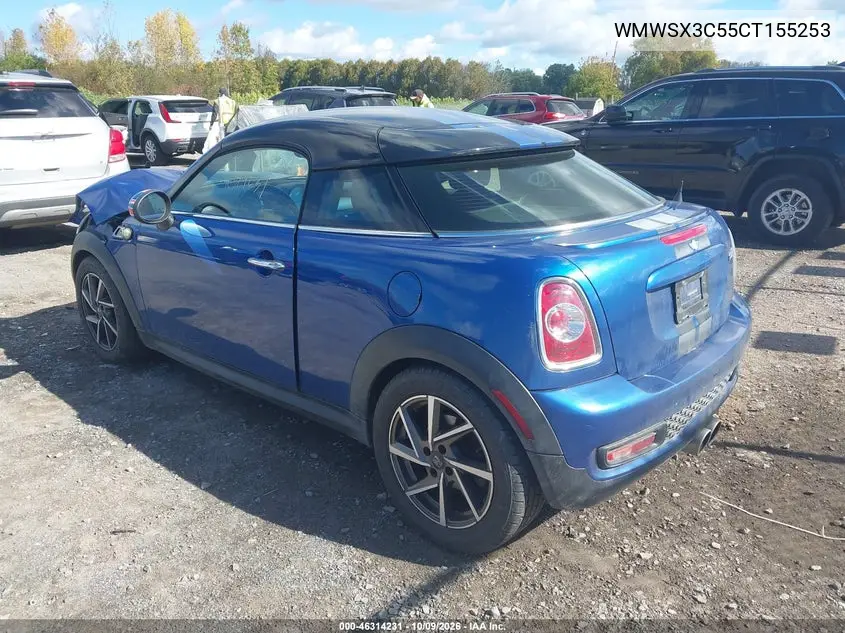 2012 MINI COOPER VIN WMWSX3C55CT155253 — фото 3
