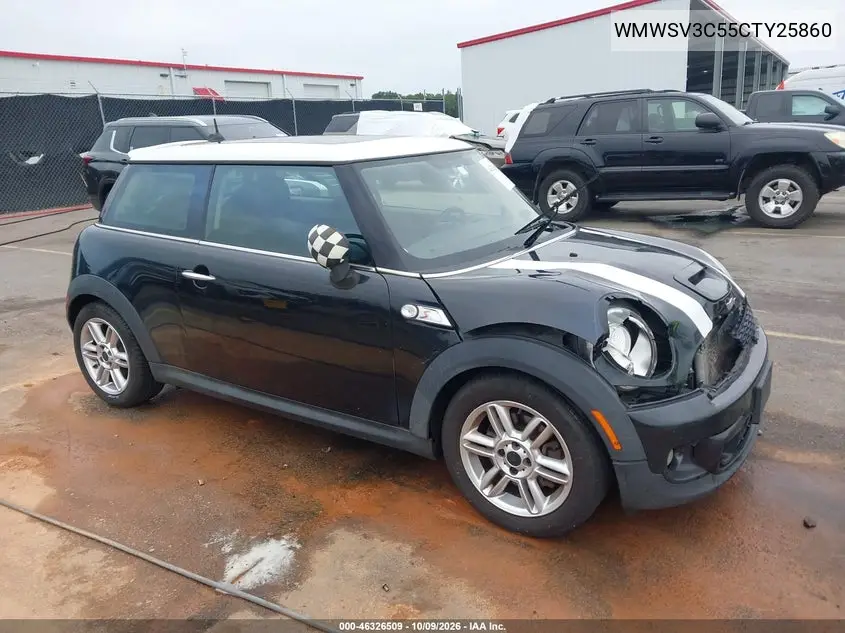MINI COOPER 2012, VIN WMWSV3C55CTY25860