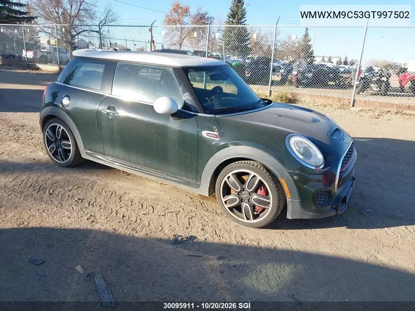 MINI COOPER 2016, VIN WMWXM9C53GT997502
