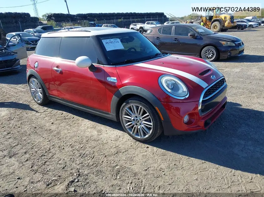 MINI COOPER 2016, VIN WMWXP7C57G2A44389