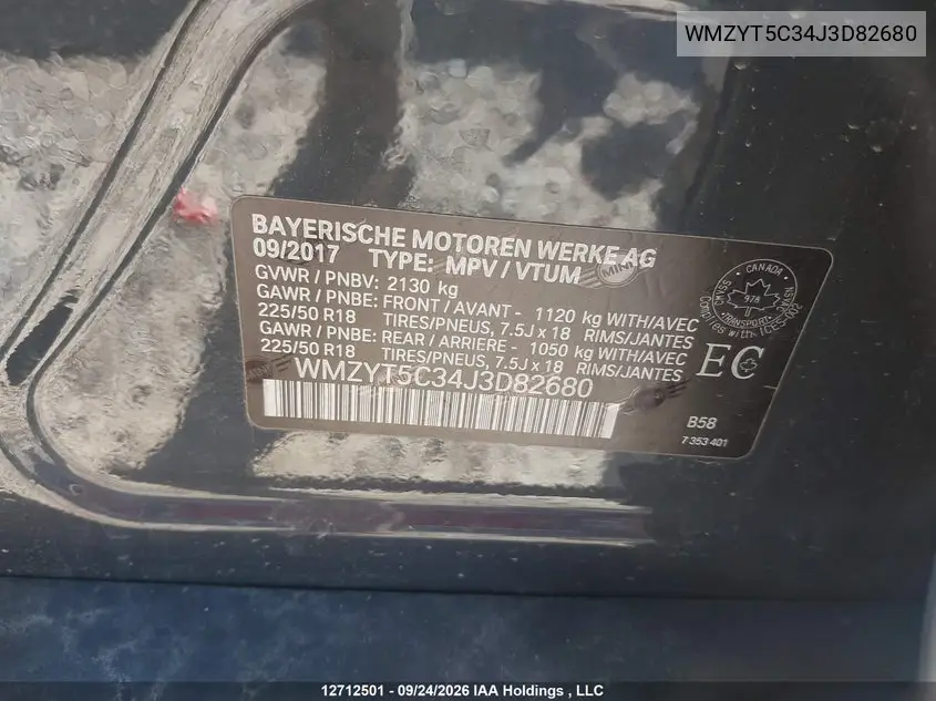 2018 MINI COOPER VIN WMZYT5C34J3D82680 — фото 9