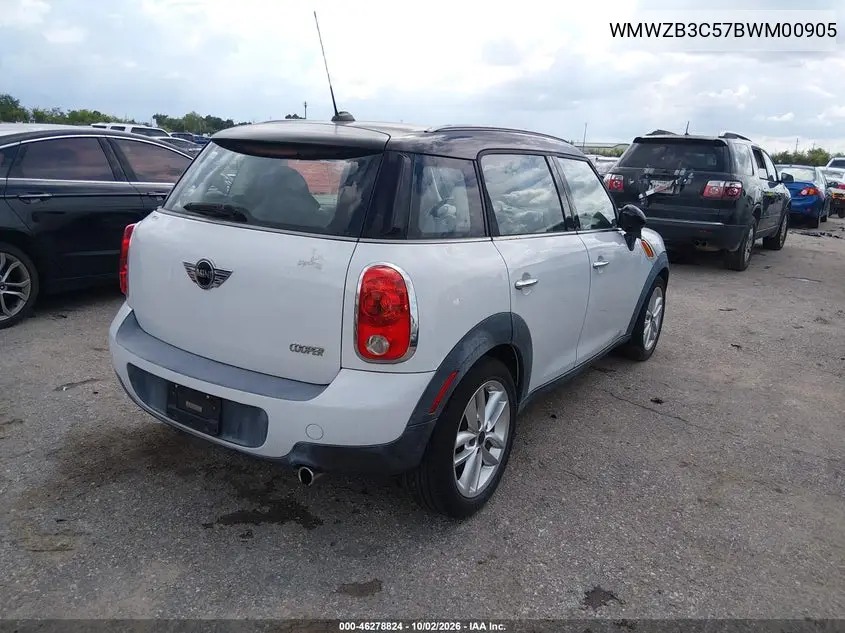 2011 MINI COUNTRYMAN VIN WMWZB3C57BWM00905 — фото 4