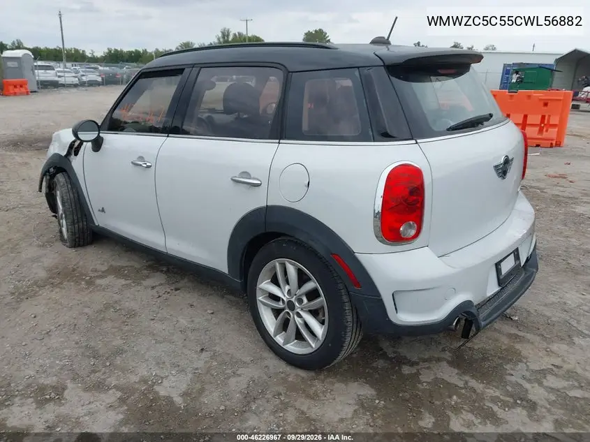 2012 MINI COUNTRYMAN VIN WMWZC5C55CWL56882 — фото 3