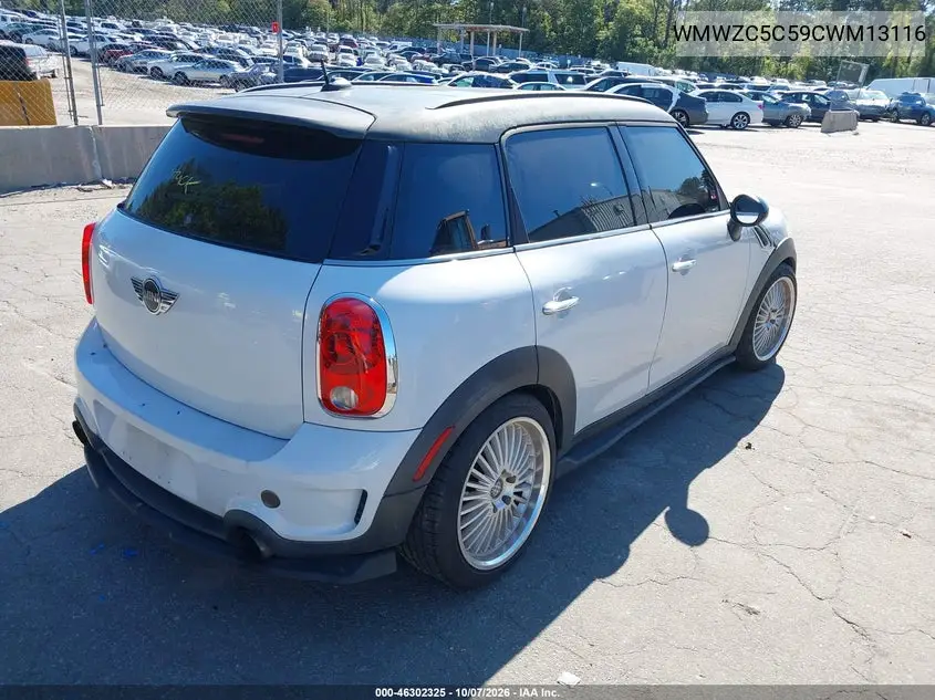 2012 MINI COUNTRYMAN VIN WMWZC5C59CWM13116 — фото 4