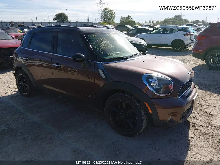 MINI COUNTRYMAN 2014, VIN WMWZC5C55EWP39871