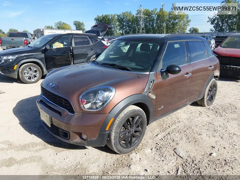 2014 MINI COUNTRYMAN VIN WMWZC5C55EWP39871 — фото 2