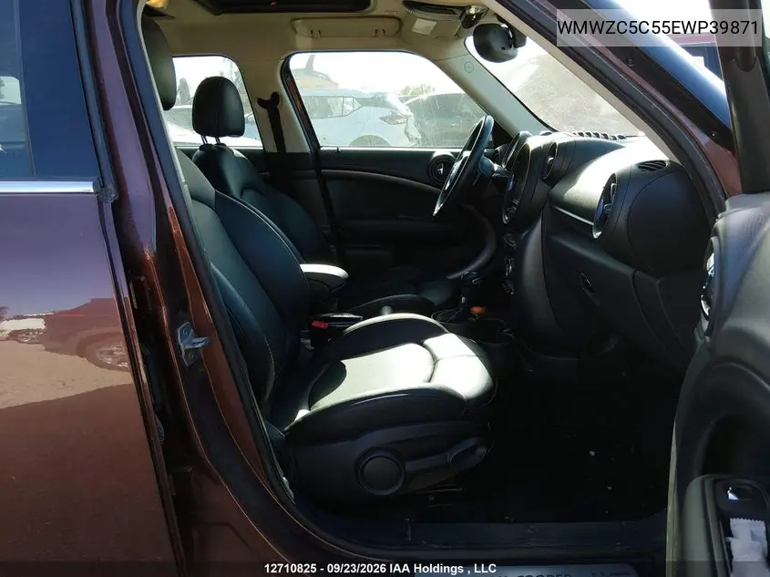 2014 MINI COUNTRYMAN VIN WMWZC5C55EWP39871 — фото 5