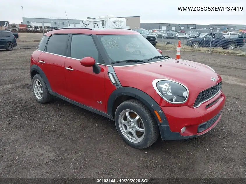 MINI COUNTRYMAN 2014, VIN WMWZC5C5XEWP37419