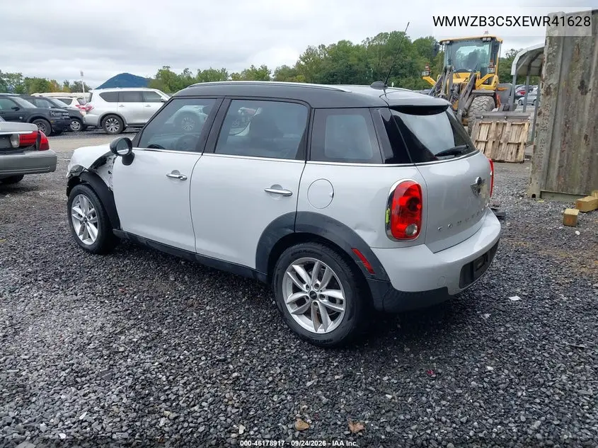 2014 MINI COUNTRYMAN VIN WMWZB3C5XEWR41628 — фото 3