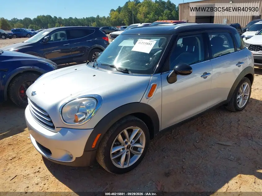 2014 MINI COUNTRYMAN VIN WMWZB3C54EWR40930 — фото 2