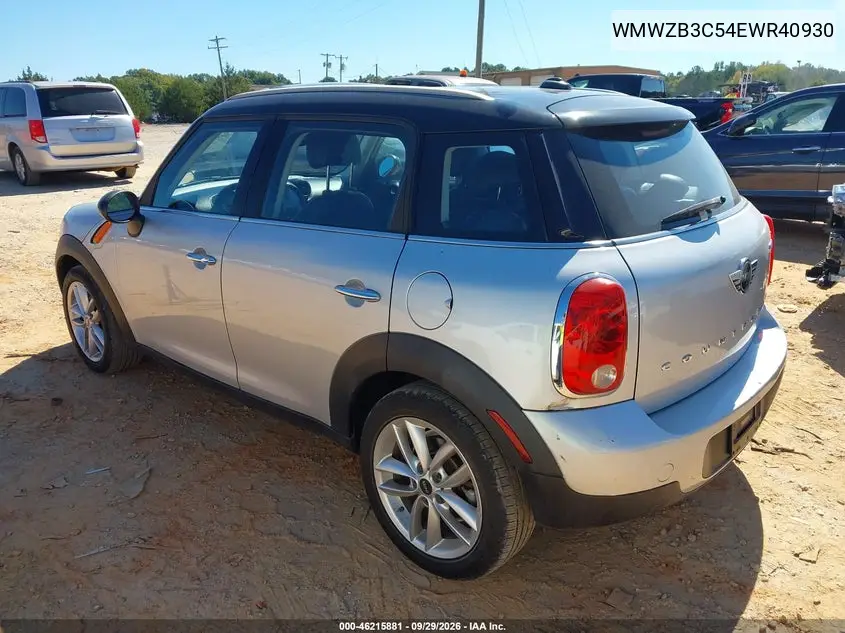 2014 MINI COUNTRYMAN VIN WMWZB3C54EWR40930 — фото 3