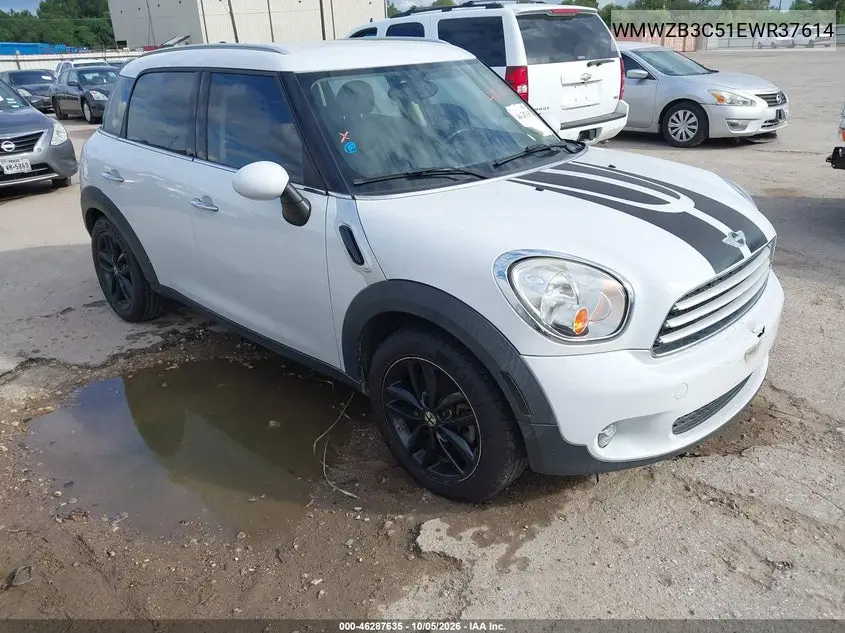 MINI COUNTRYMAN 2014, VIN WMWZB3C51EWR37614