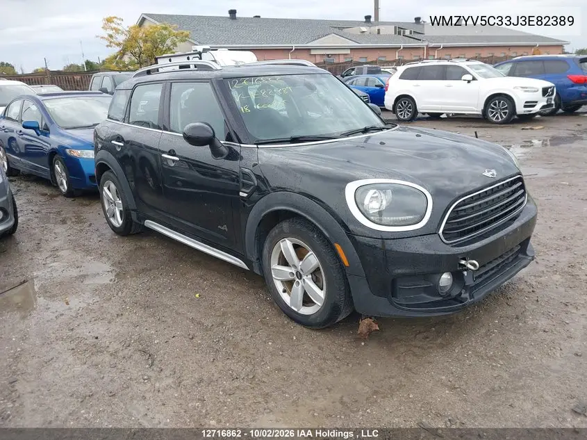 MINI COUNTRYMAN 2018, VIN WMZYV5C33J3E82389