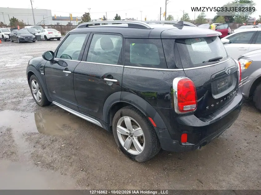 2018 MINI COUNTRYMAN VIN WMZYV5C33J3E82389 — фото 3