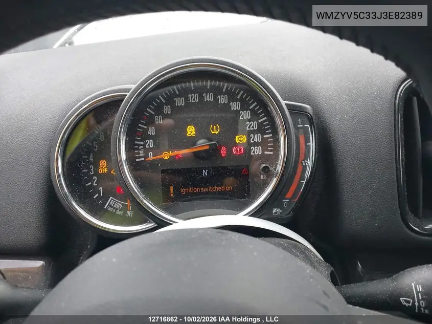 2018 MINI COUNTRYMAN VIN WMZYV5C33J3E82389 — фото 7