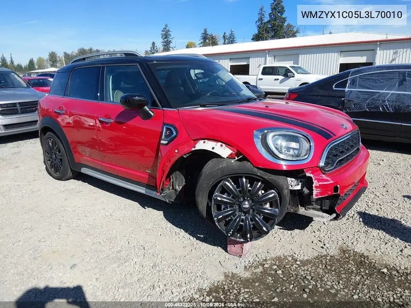 MINI COUNTRYMAN 2020, VIN WMZYX1C05L3L70010