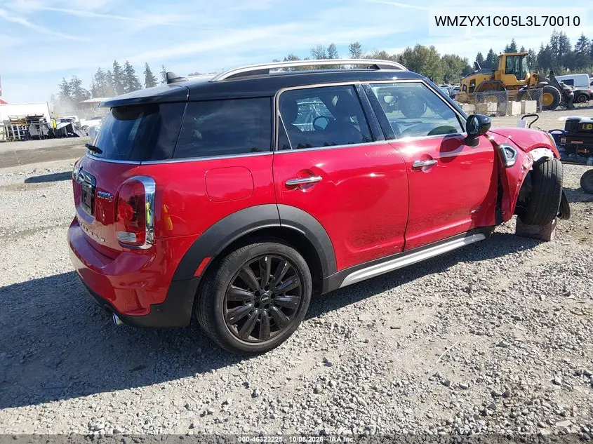 2020 MINI COUNTRYMAN VIN WMZYX1C05L3L70010 — фото 4