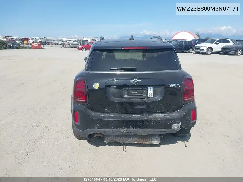 2021 MINI COUNTRYMAN VIN WMZ23BS00M3N07171 — фото 16